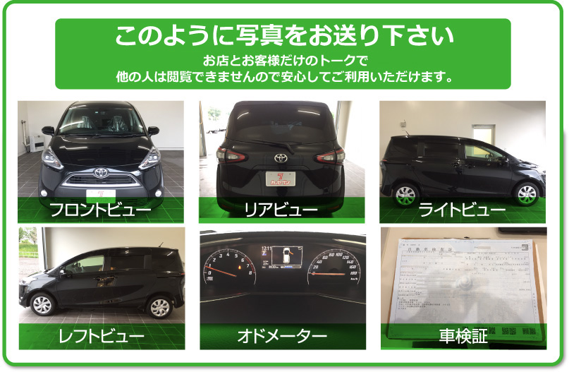 ラインでらくらく査定方法